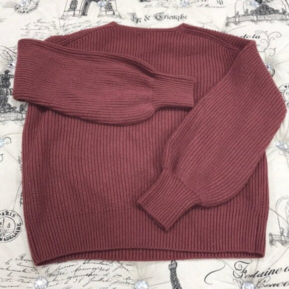 Madewell Thornton Balloon Sleeve Sweater - Picture 4 of 5